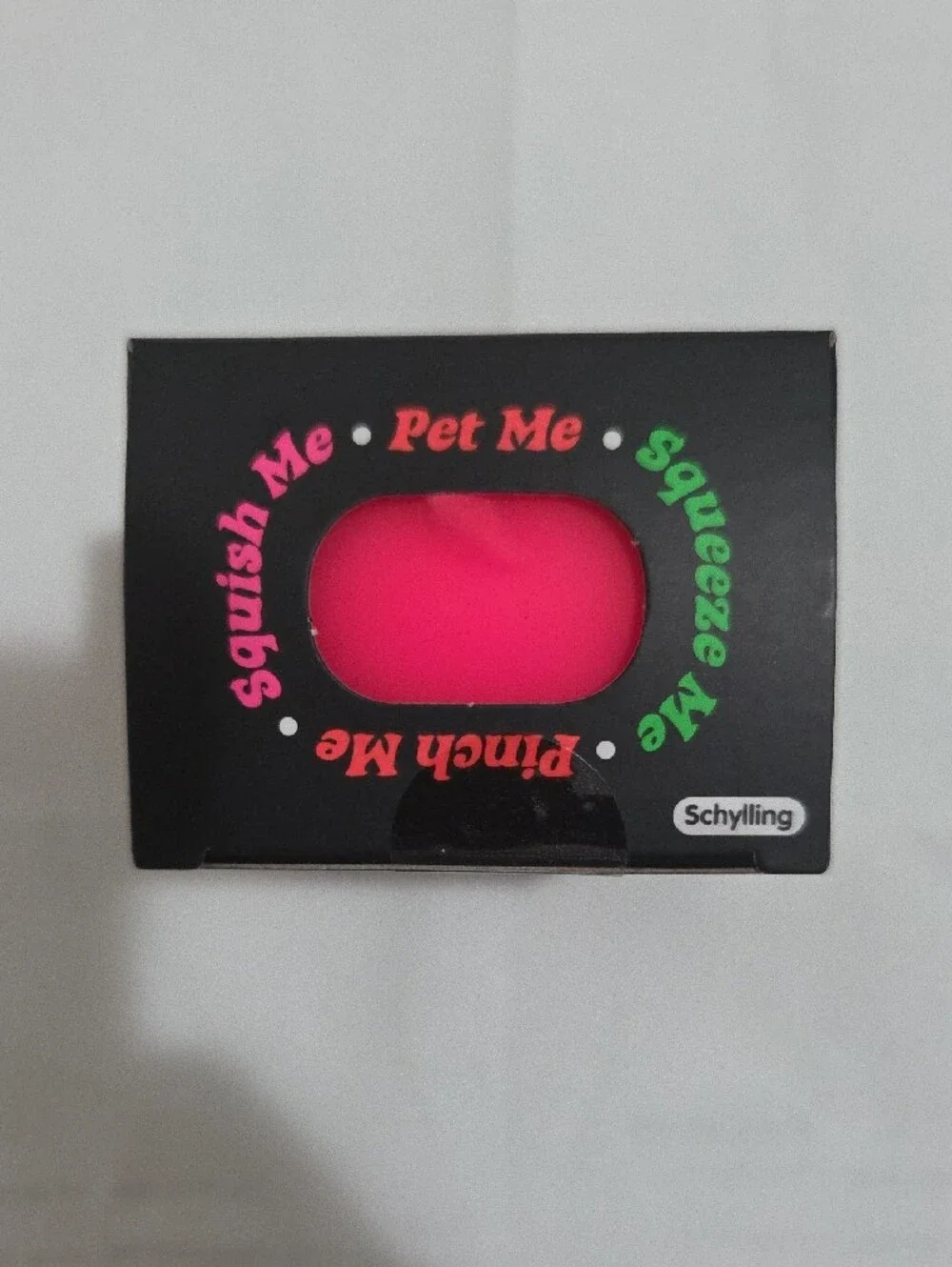Needoh Funky Pup Neon Pink Toy Brand New In Box
